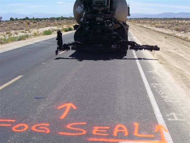 Fog seal in Ely, NV