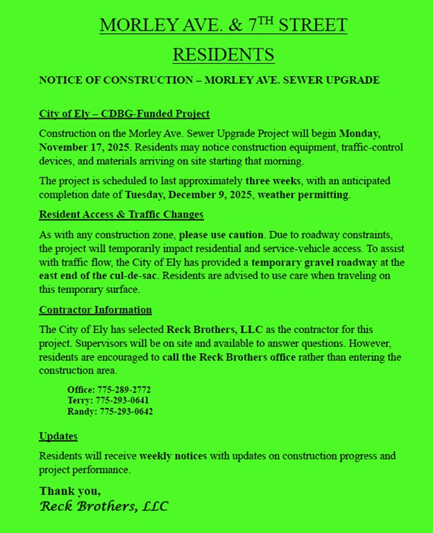 Morley Avenue & 7th Street Residents