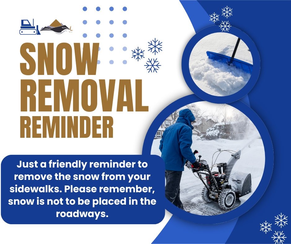 Snow Removal reminder